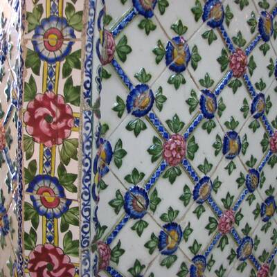Kashi Haft Rang (Seven-Colored Tiles) of Shiraz